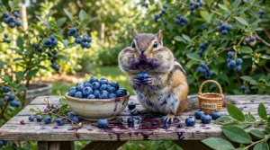 blueberry caption puns