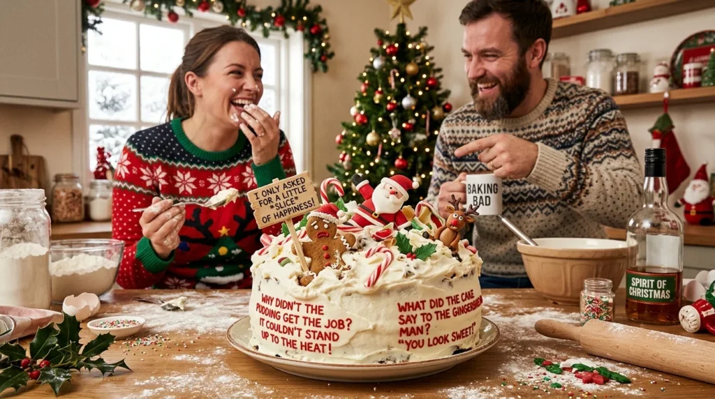 christmas cake jokes