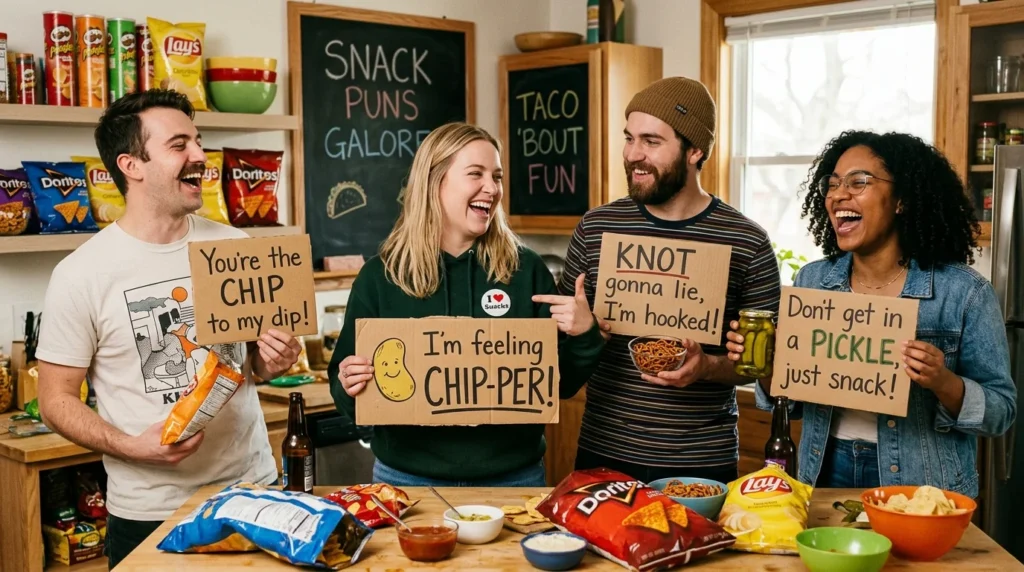 snack puns